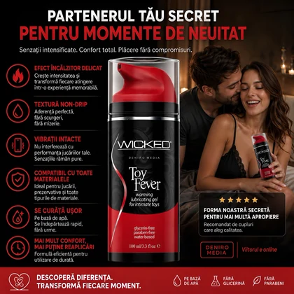 Wicked Sensual Care Fever Lubrifiant încălzitor 100 ml