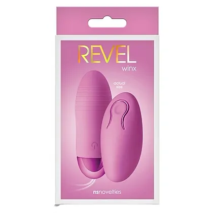 Winx NS Novelties Reincarcabil Discret Cu Telecomanda Roz
