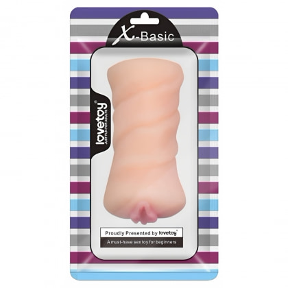 Masturbator X-Basic Pocket cu Interior Texturat 13 cm