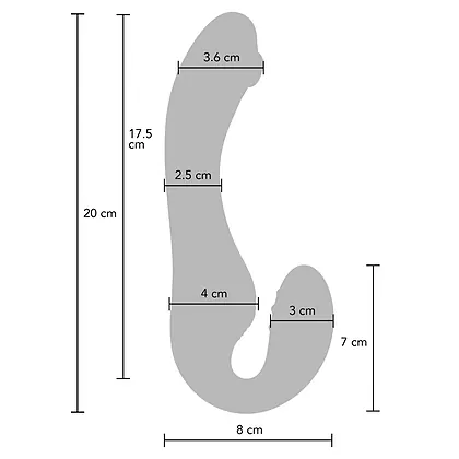 XOCOON Strapless Pulse Vibe Mov – 3 Motoare, Telecomandă