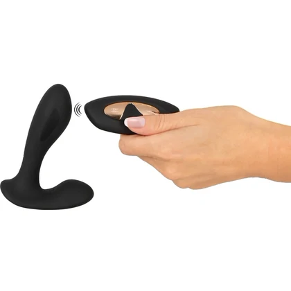 XOUXOU RC E-Stim Punct G Și P - 10+10 Moduri, Reîncărcabil Negru