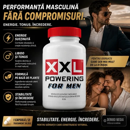 XXL Powering 30 Capsule: Potență Masculină Zilnică