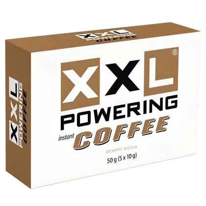 XXL Powering Cafea Instant Pentru Potență – 5 Plicuri