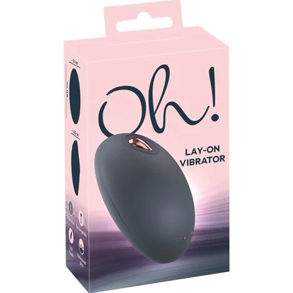 You2Toys Lay-On — Vibrator Compact, 10 Moduri, Reîncărcabil Albastru