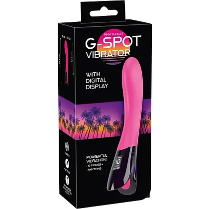 You2Toys Pink Sunset, Vibrator Punct G 10 Moduri Roz