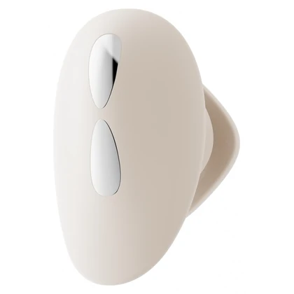 ZALO DEYA Vibrator Purtabil cu Telecomandă și Suctiune Ivory Alb