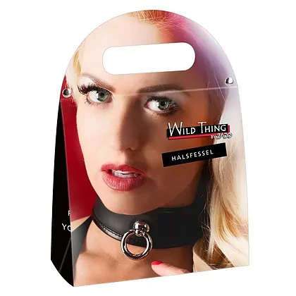 Zgarda Zado Bondage Collar Negru