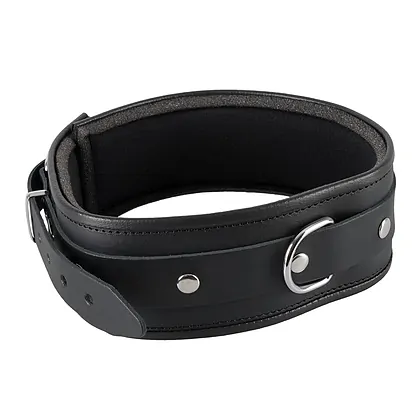 Zgarda Zado Leather Collar Daniel Negru