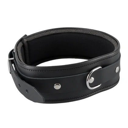 Zgardă Zado Leather Collar Daniel Negru
