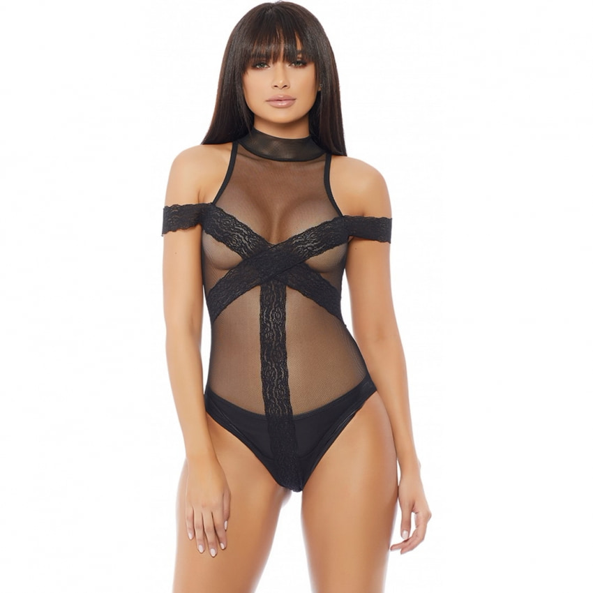 Body Forplay Breakdown Negru XS-S