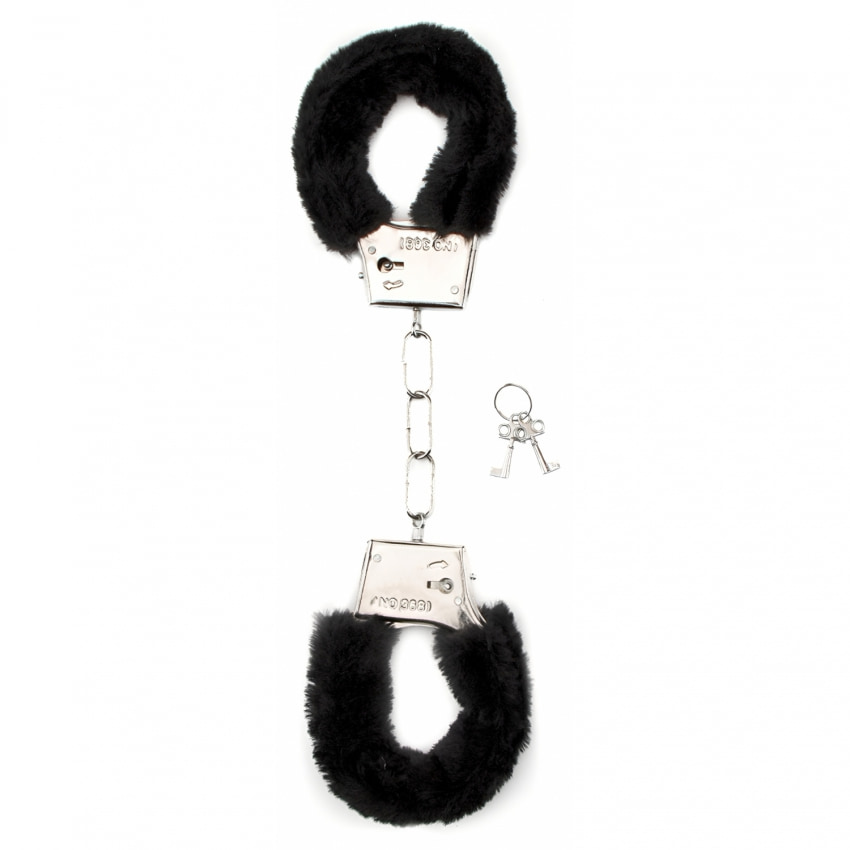 Cătușe cu Blăniță Furry Fun cu Buton de Eliberare