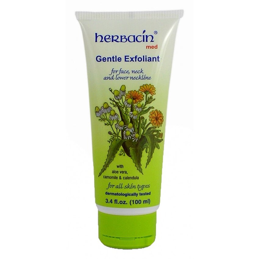 Cremă exfoliantă delicată (tub), Herbacin, 100 ml