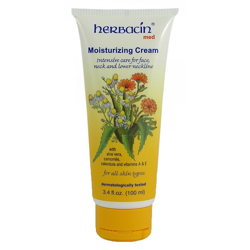 Cremă hidratantă facială (tub) Herbacin 100ml