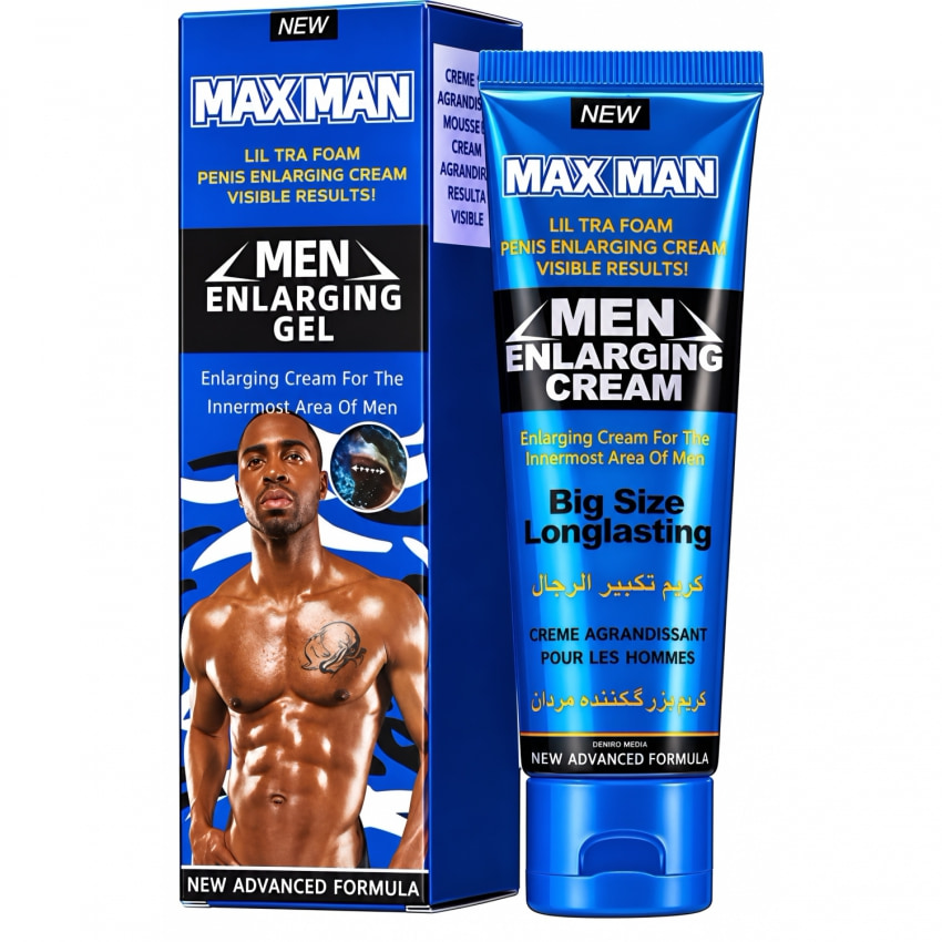 Cremă Mărire Penis Maxman Pe Bază De Plante 50ml