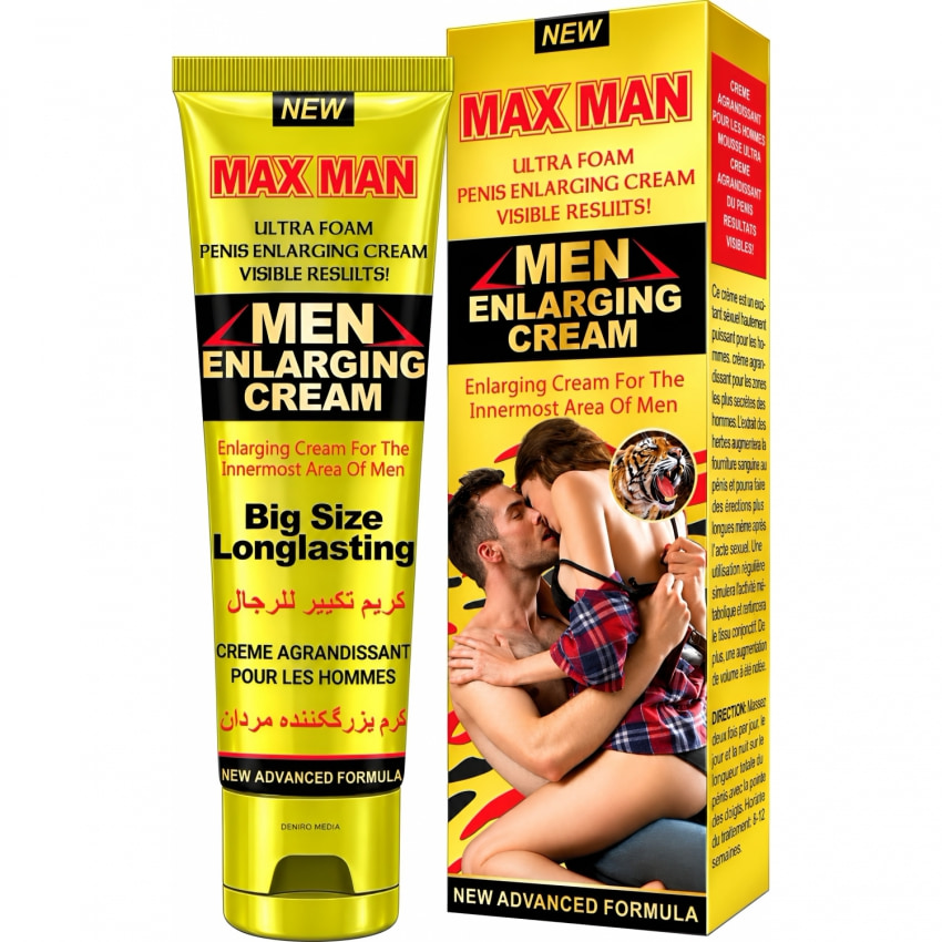 Cremă MaxMan pentru Mărirea Penisului și Control 50ml