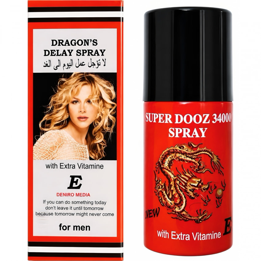 Spray Întârziere Dooz 34000 Dragon pentru Penis