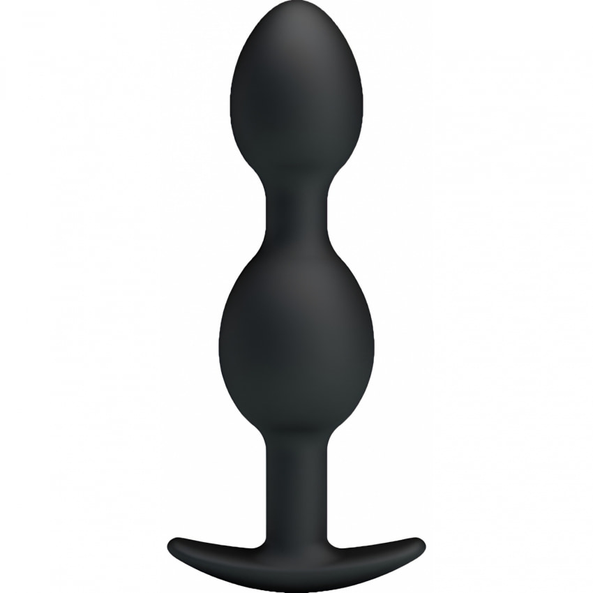Plug Anal Pretty Love Heavy Balls cu Bile Grele