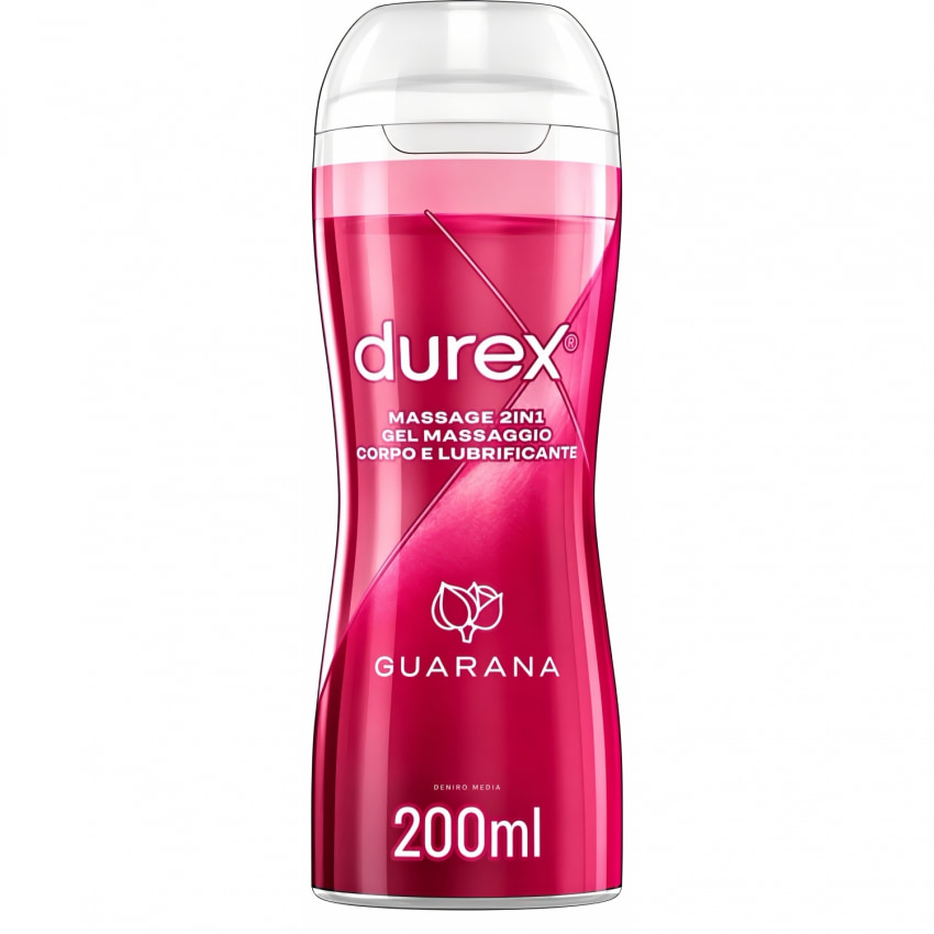 Durex Gel Masaj Stimulant 2 în 1 Guarana 200ml