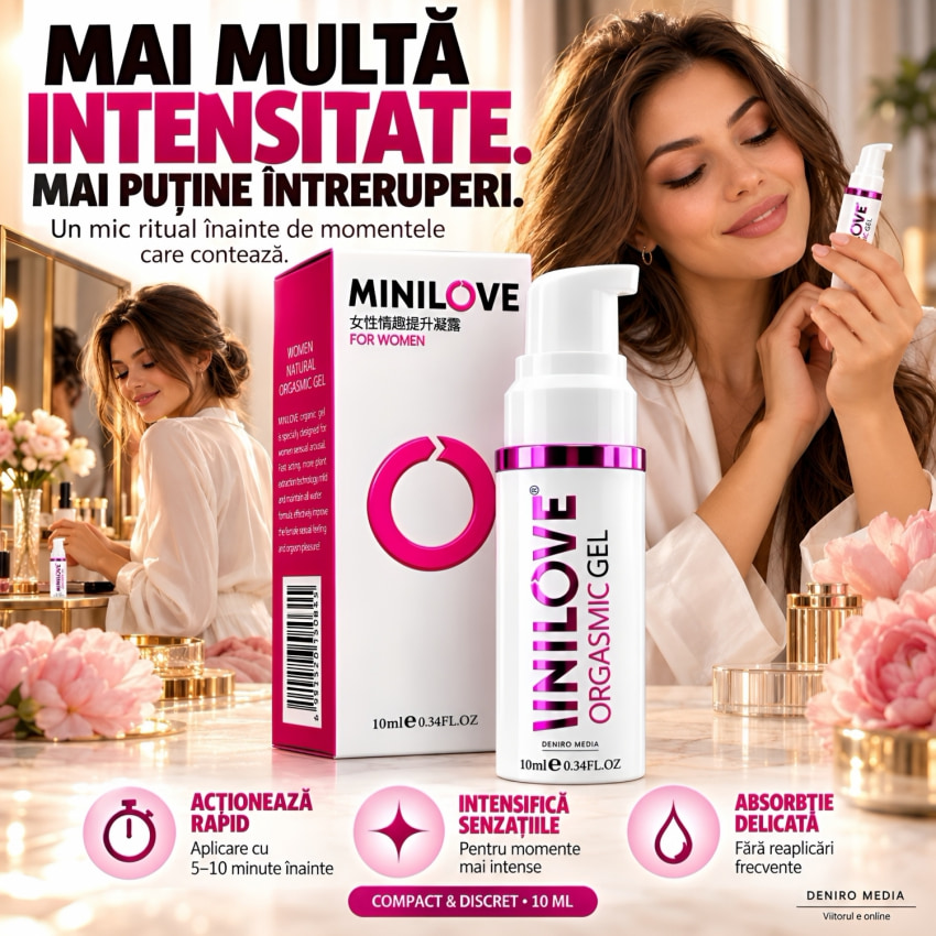 Gel Intim Minilove pentru Orgasm la Femei 10 ml