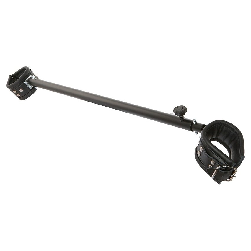 Leather Spreader Bar Zado Negru