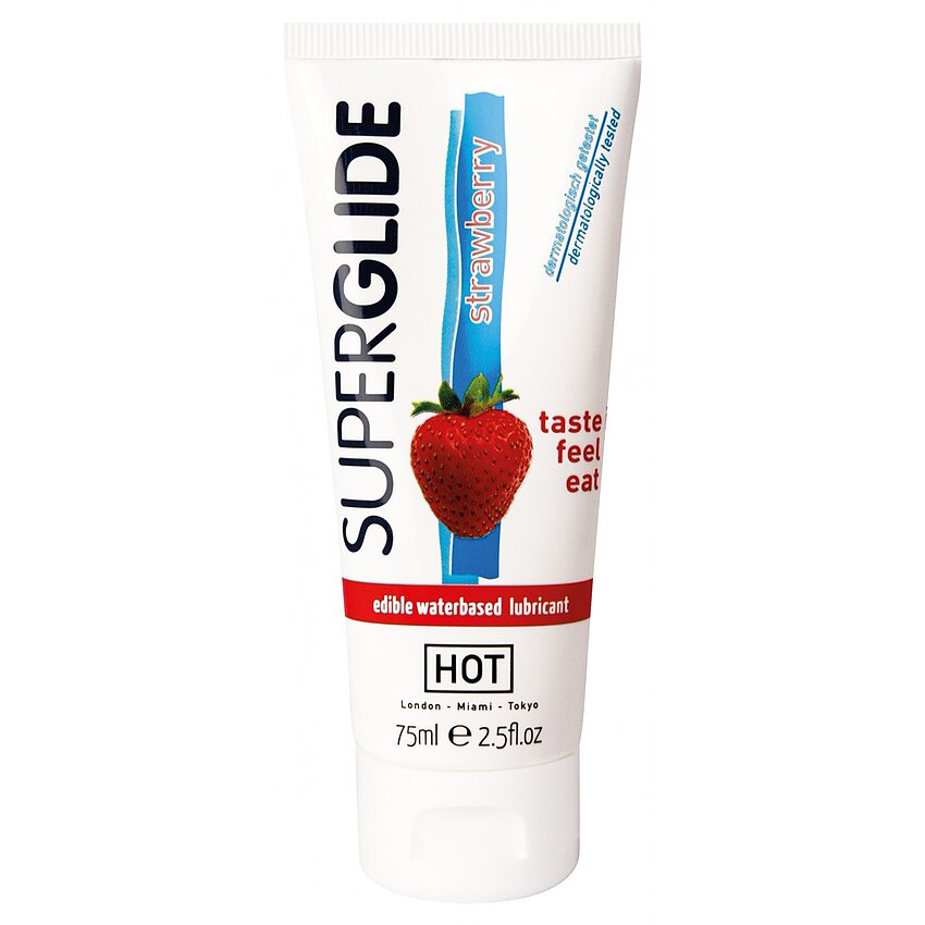 Lubrifiant Hot Superglide Căpșuni 75ml