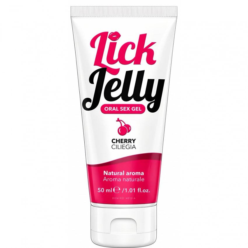 Lubrifiant Lick Jelly cu Aromă de Cireșe 50ml