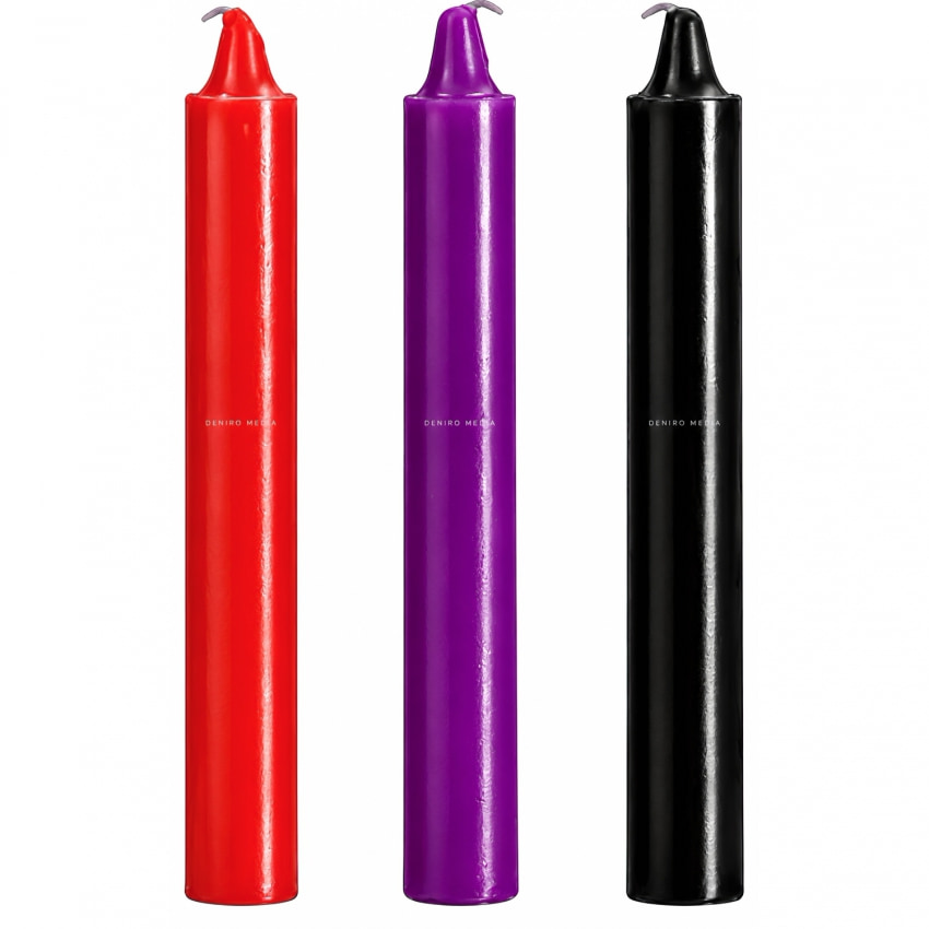 Lumânări Japanese Drip Candles pentru Jocuri Senzuale 3buc