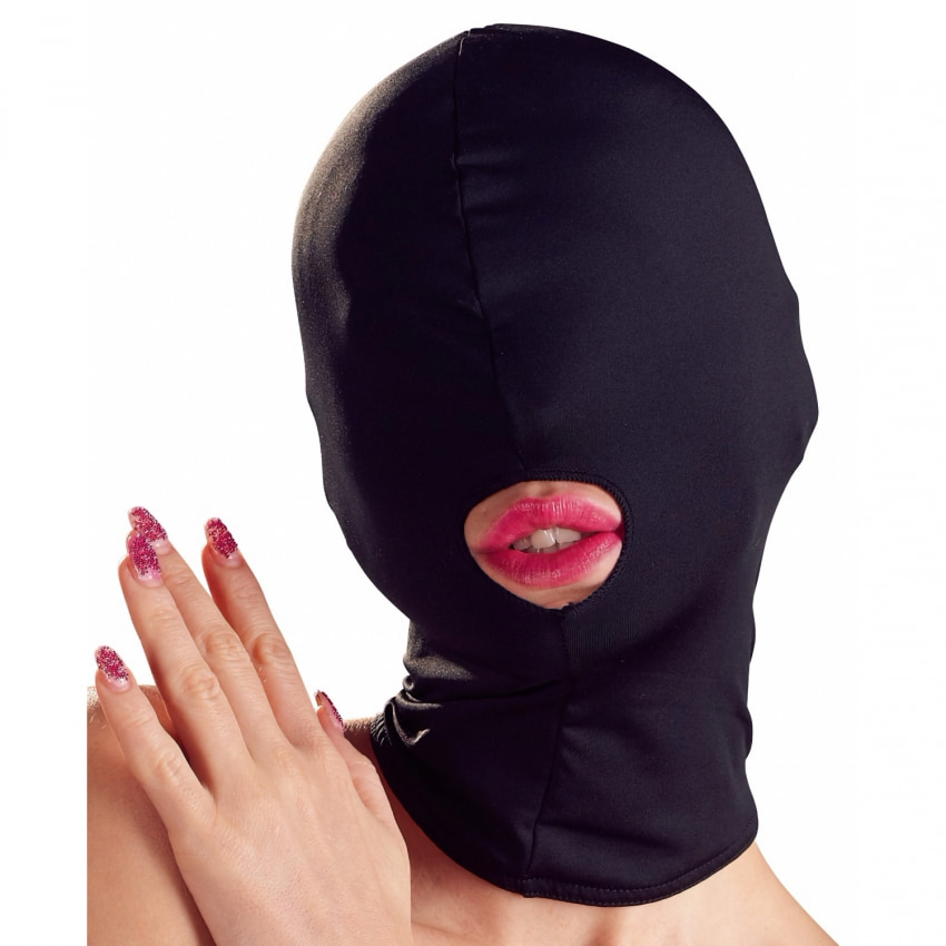 Masca Bad Kitty Head Mask Mouth — Neagră, Discretă Negru