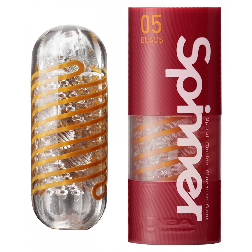 Masturbator Tenga Spinner Mărgeluțe Transparent