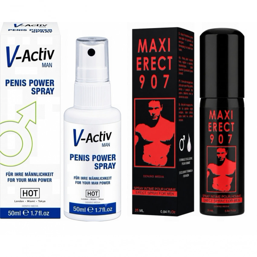 Set Spray Erecție Fermă și Control Maxi Erect 907