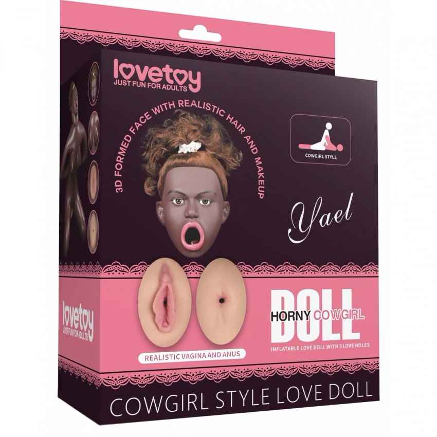 Păpușă Gonflabilă Cowgirl Lovetoy 98 cm - Discretă