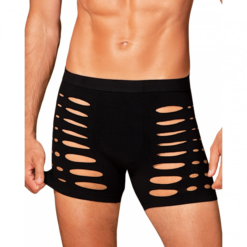 Boxeri Obsessive M104 Negru S-L
