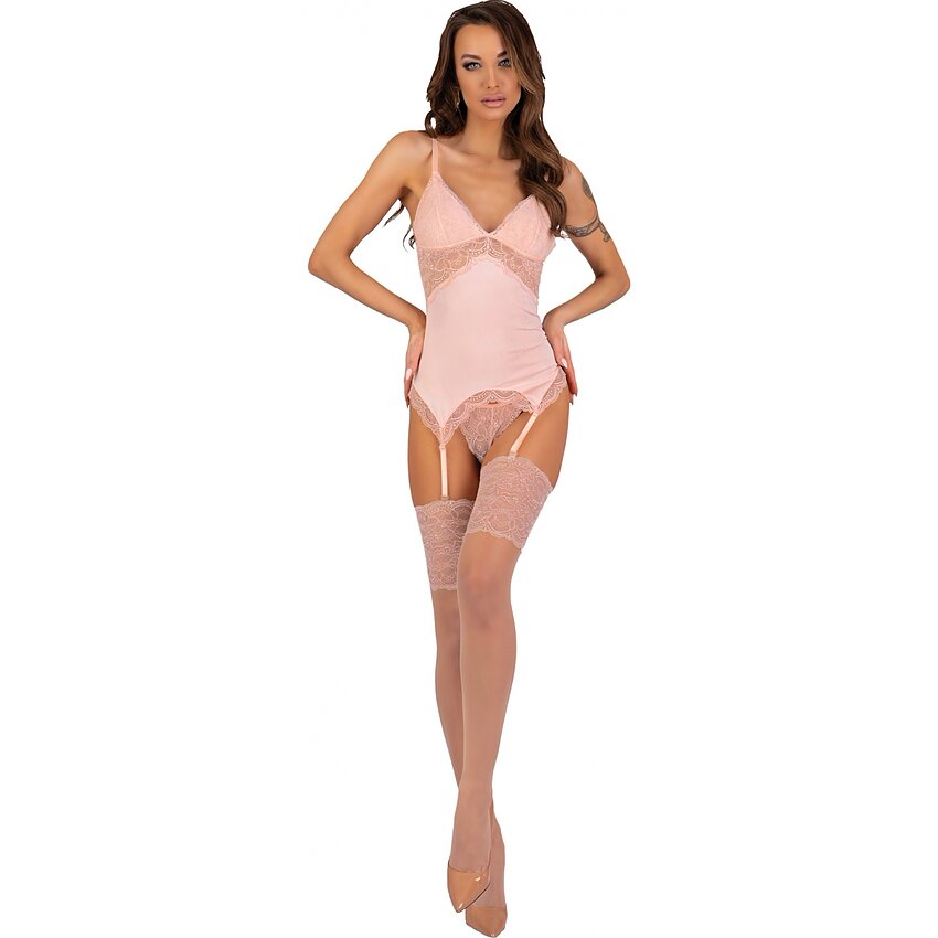 Corset LivCo Persinne Peach Emporio Collection Roz S-M
