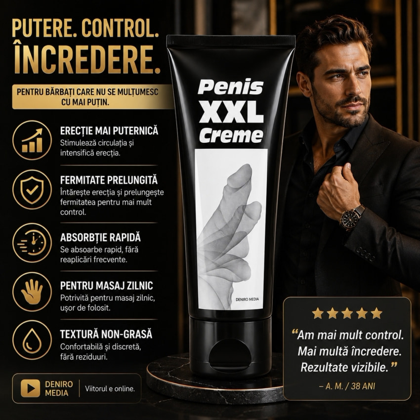 Cremă Penis XXL pentru Mărirea Penisului 200 ml