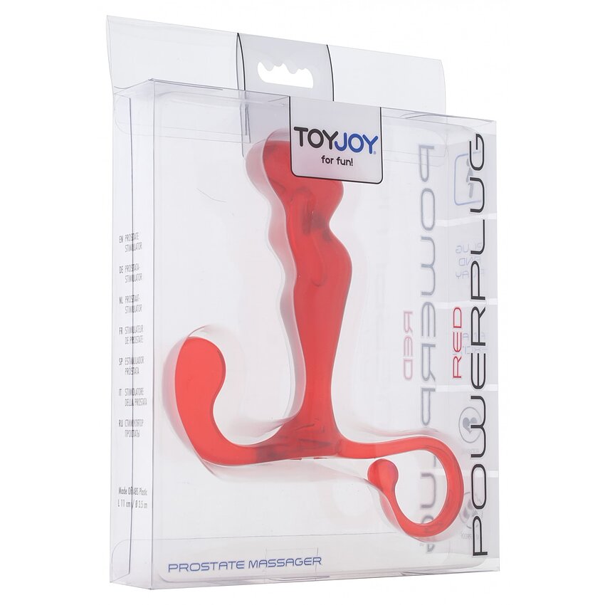 Stimulator de Prostată Power Plug pentru Punctul P Roșu