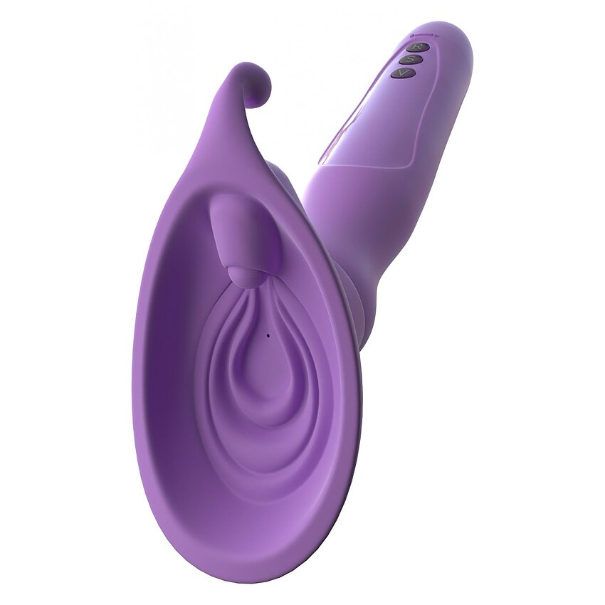 Vibrating Roto Cu Aspirație Mov