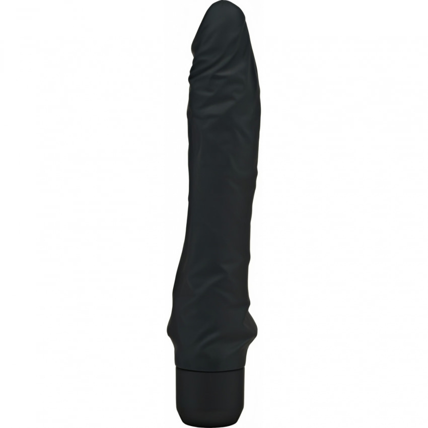 Vibrator Realist Classic Large pentru Plăcere Vaginală Negru