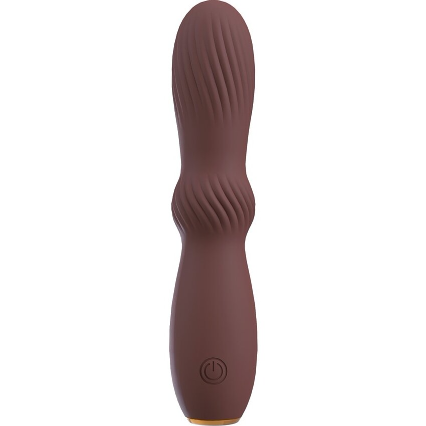 Vibrator Hazel 04 Compact Reîncărcabil Maro