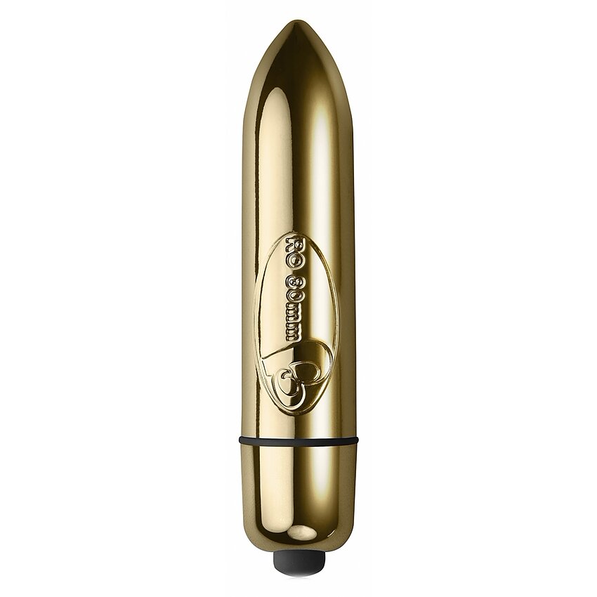 Vibrator Ou Glonț Champagne pentru Stimulare Clitoridiană