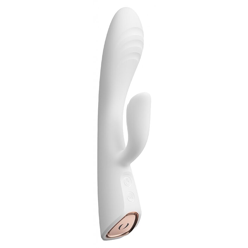 Vibrator Rabbit Dorcel Flexi Heating Alb